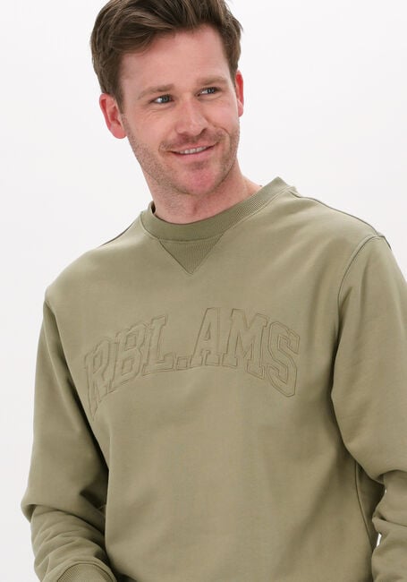 Gr&uuml;ne COLOURFUL REBEL Sweatshirt RBL AMS BIG EMBRO BASIC SWEAT - large