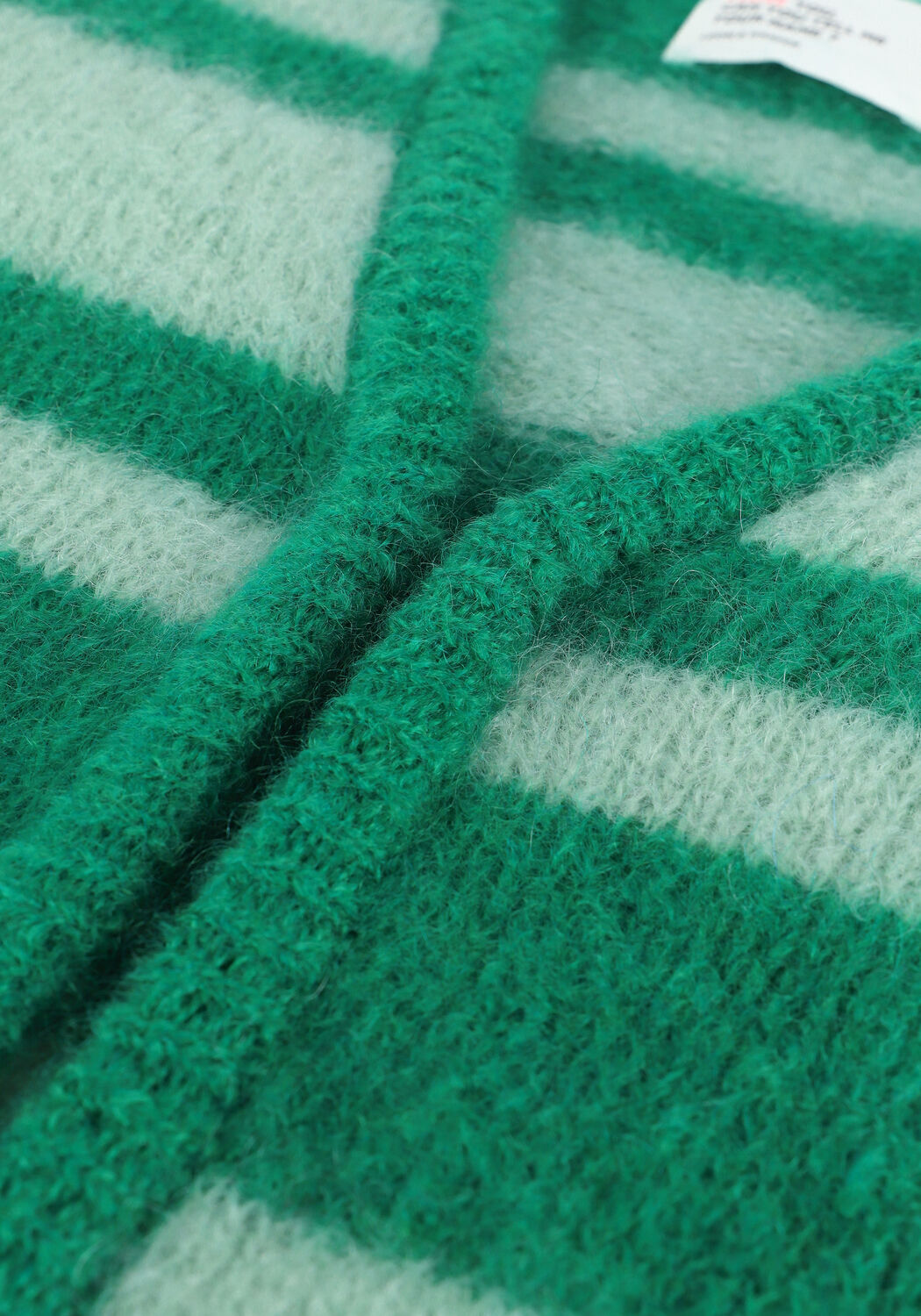 Gr&uuml;ne LEON & HARPER Strickjacke NIGNA MMP01 PLAIN - large