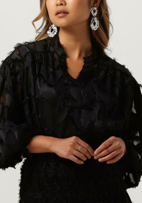 Schwarze STUDIO AMAYA Blusen SINDY - large