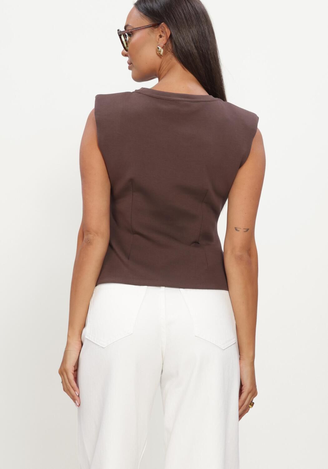 Braune Y.A.S. Top YASPINA SL TOP NOOS - large