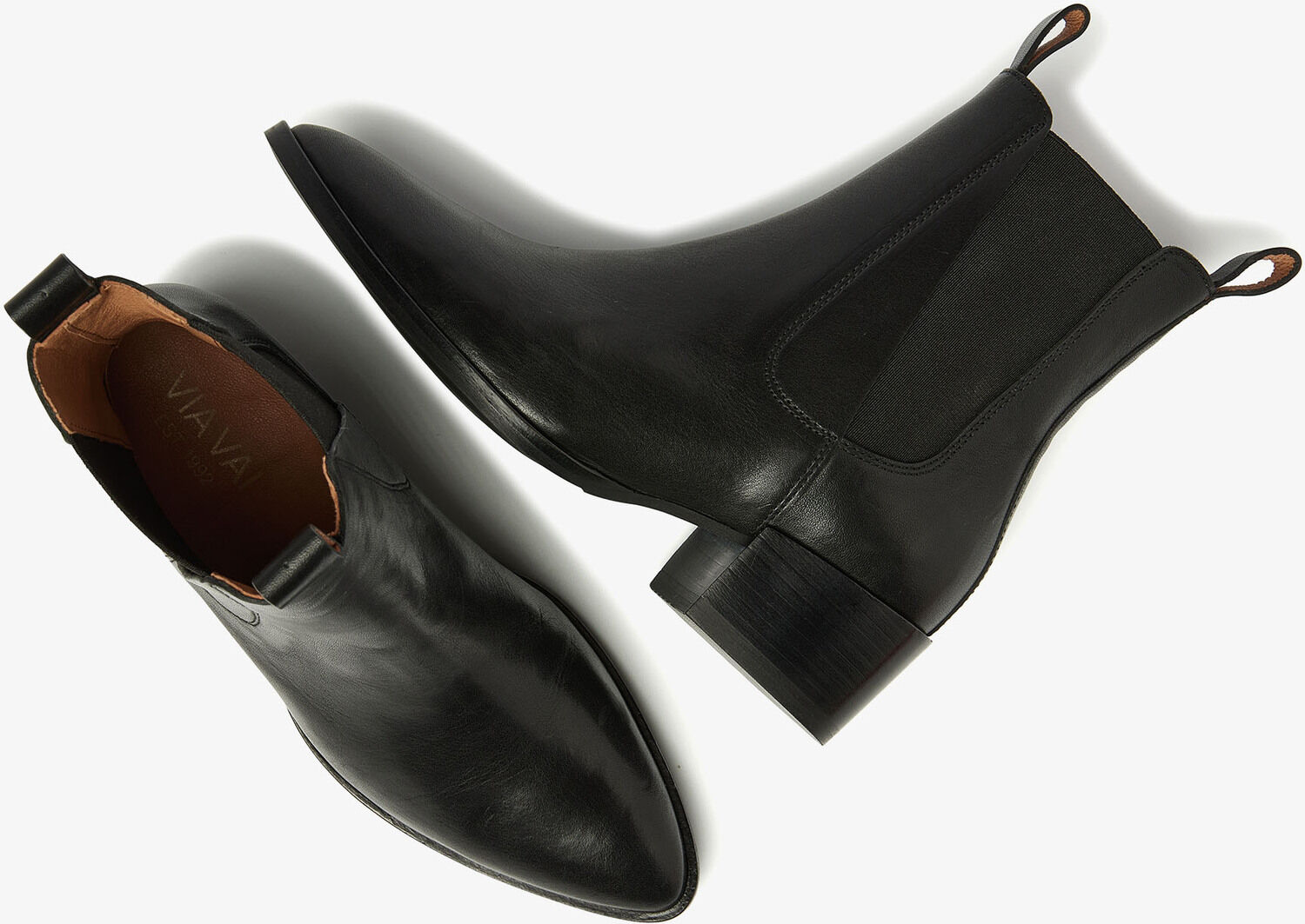 Schwarze VIA VAI Stiefeletten ROSE ANDREW - large