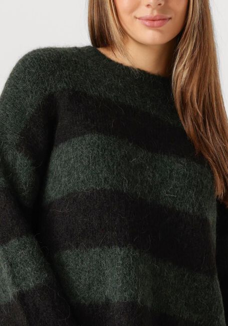 Grüne SELECTED FEMME Pullover SLFGABELLA LS KNIT O-NECK CAMP - large