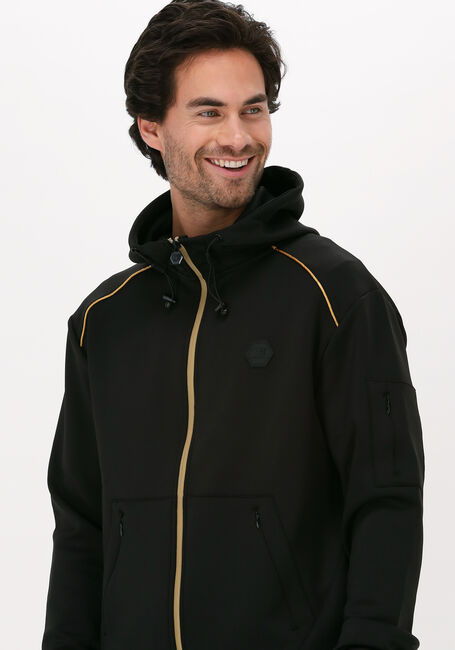Schwarze CRUYFF Strickjacke FRANSISCO SCUBA ZT - SCUBA - large