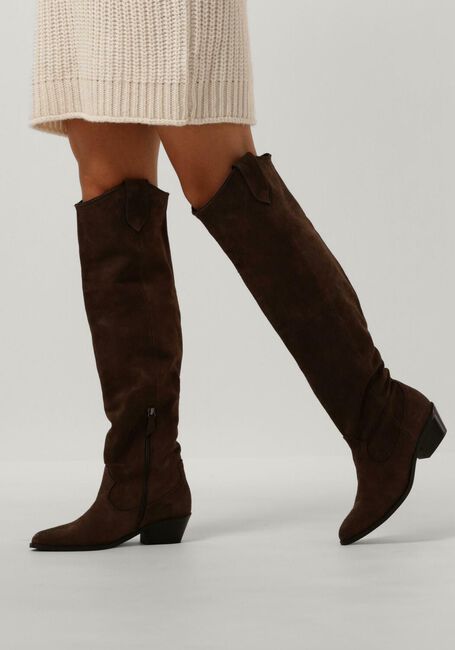 Braune ANONYMOUS COPENHAGEN Overknees TRISHA 35 - large