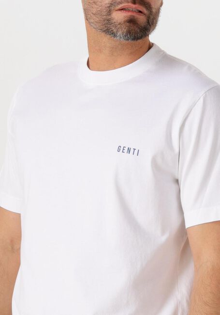 Weiße GENTI T-shirt T-SHIRT SS J2042-1223 - large