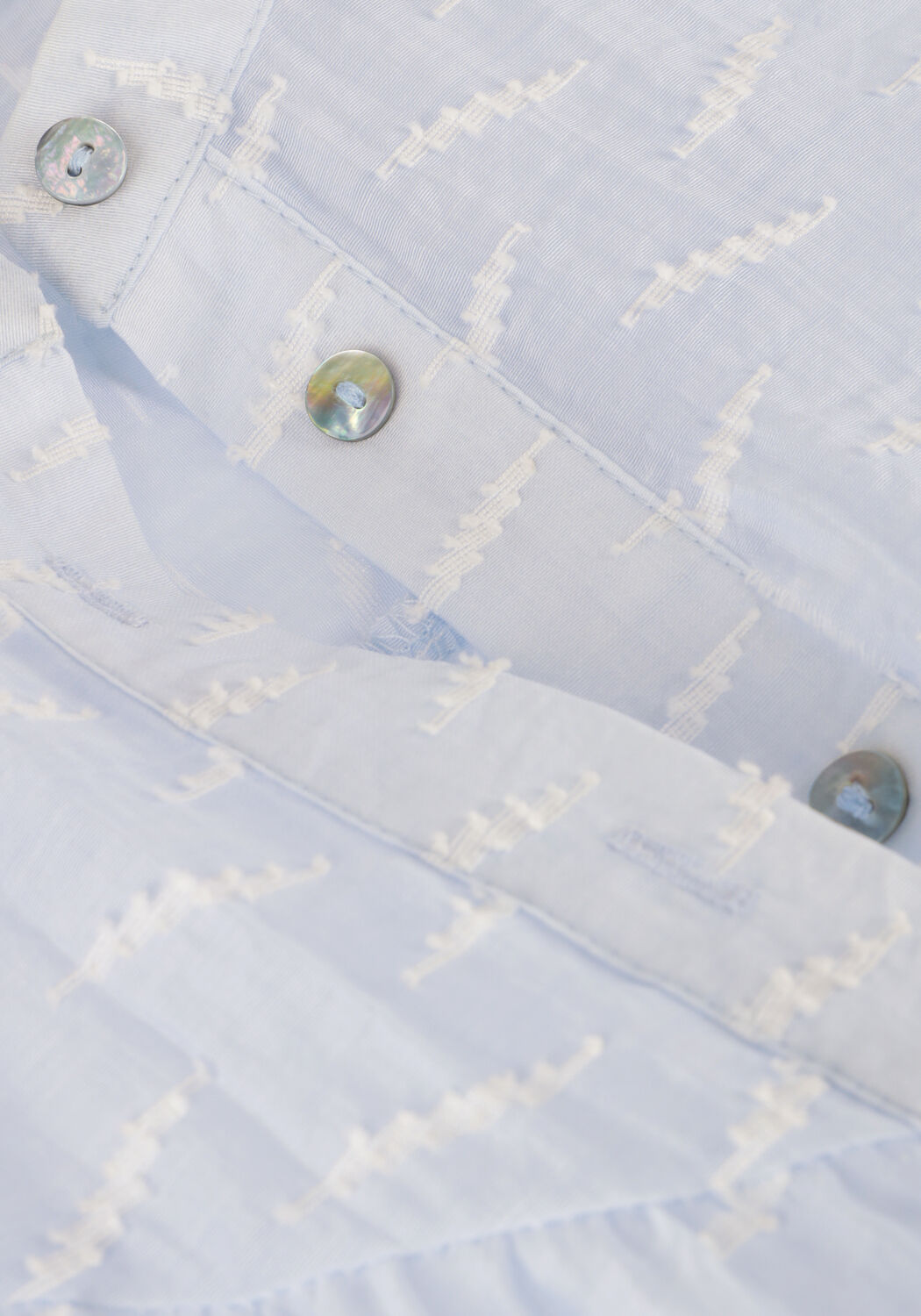 Hellblau NUKUS Blusen BIANCA BLOUSE - large