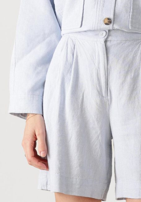Hellblau MSCH COPENHAGEN Kurze Hose MSCHPENNIE GINIA HW SHORTS - large