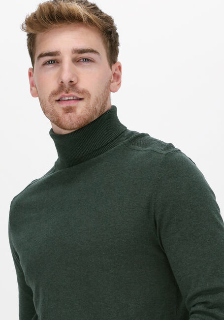 Dunkelgrün SELECTED HOMME Rollkragenpullover SLHBERG ROLL NECK - large