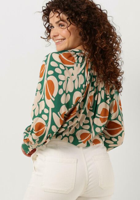 Grüne BY-BAR Blusen SOFIE INDORE BLOUSE - large