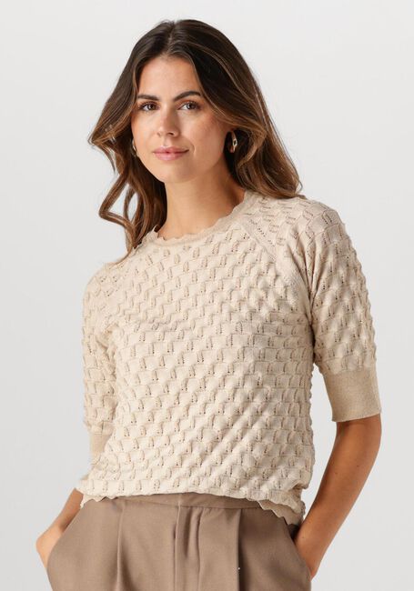 Sand OBJECT Top OBJSOLEJMA RE 2/4 PULLOVER - large