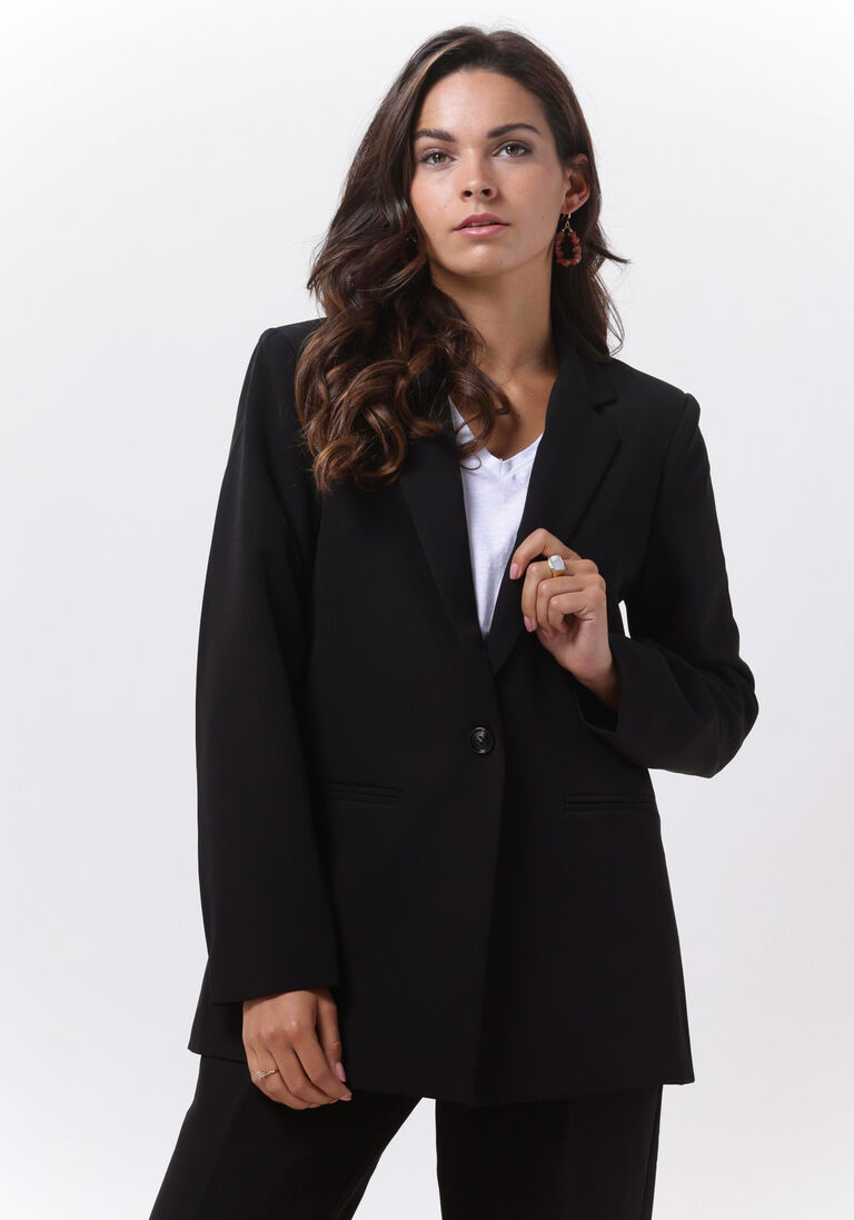 schwarze neo noir blazer avery suit blazer