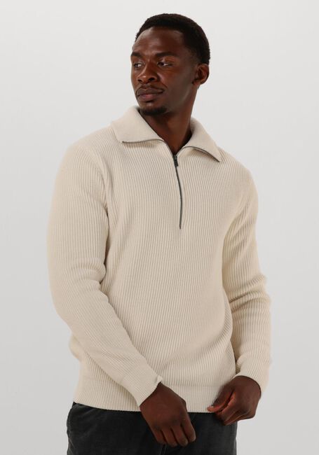 Ecru DSTREZZED Pullover JOSIAH SKIPPER - large