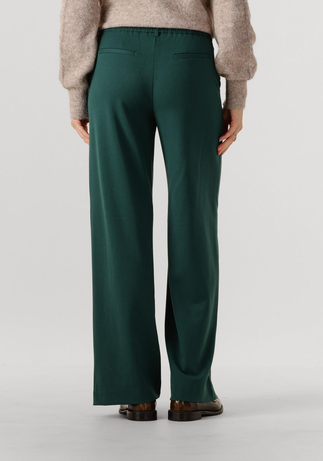 Dunkelgr&uuml;n OBJECT Weite Hose OBJLISA WIDE PANT - large