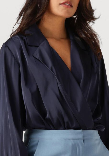 Dunkelblau ANOTHER LABEL Blusen DANAI TOP L/S - large