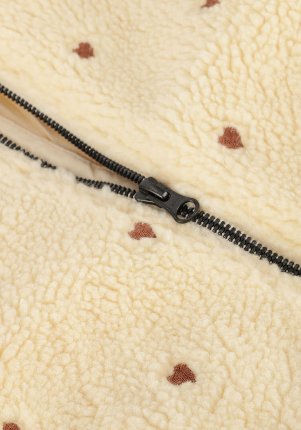 Ecru LIL' ATELIER Teddy-Jacke NMFNALO SHERPA LOOSE JACKET LIL - large