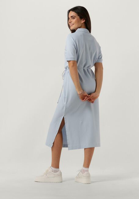 Hellblau TOMMY HILFIGER Midikleid OPN PLKT LYLL POLO DRESS - large