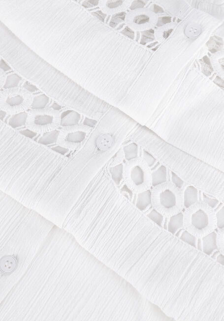Weiße COLOURFUL REBEL Minikleid JALIE MINI TAPE SHIRT DRESS - large