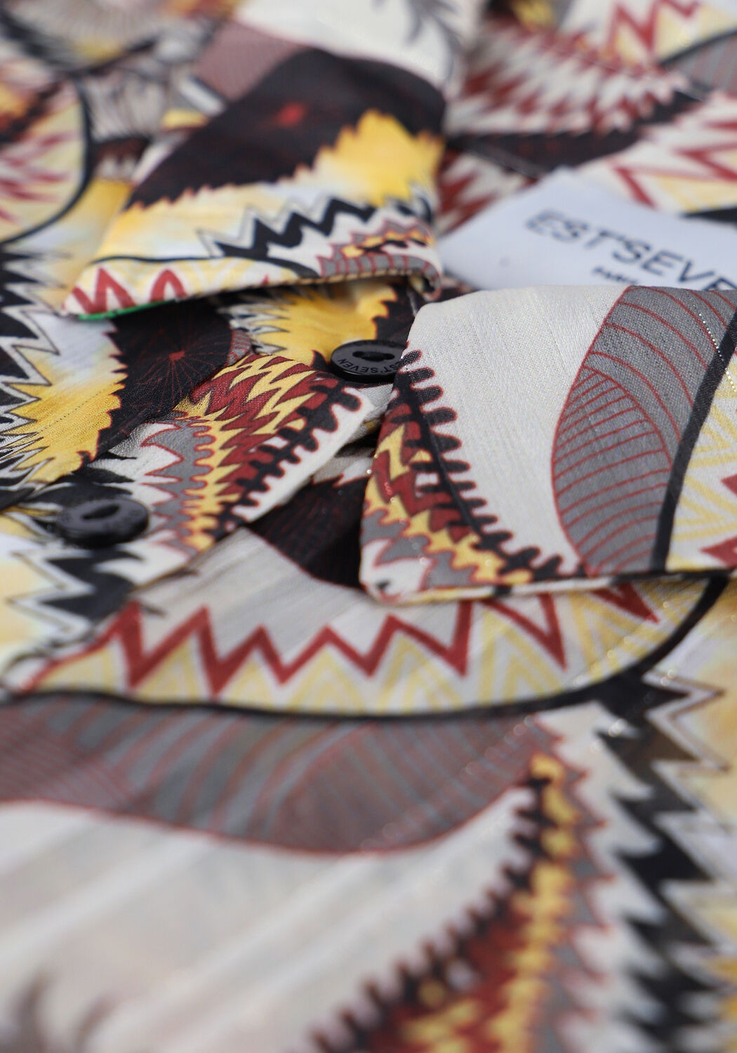 Mehrfarbige/Bunte EST'SEVEN Blusen EST'BOW BLOUSE - large