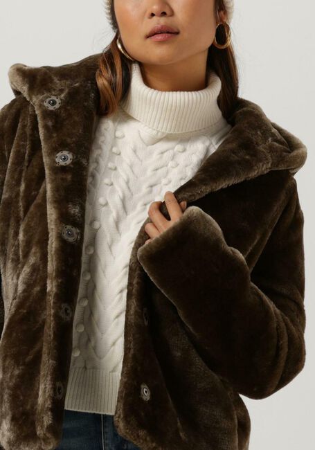 Taupe GIACOMO THE JACKET Fake-Fur-Jack 6513580 - large