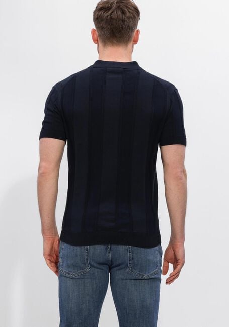 Dunkelblau GENTILUOMO Polo-Shirt POLO NO BUTTONS SS - large