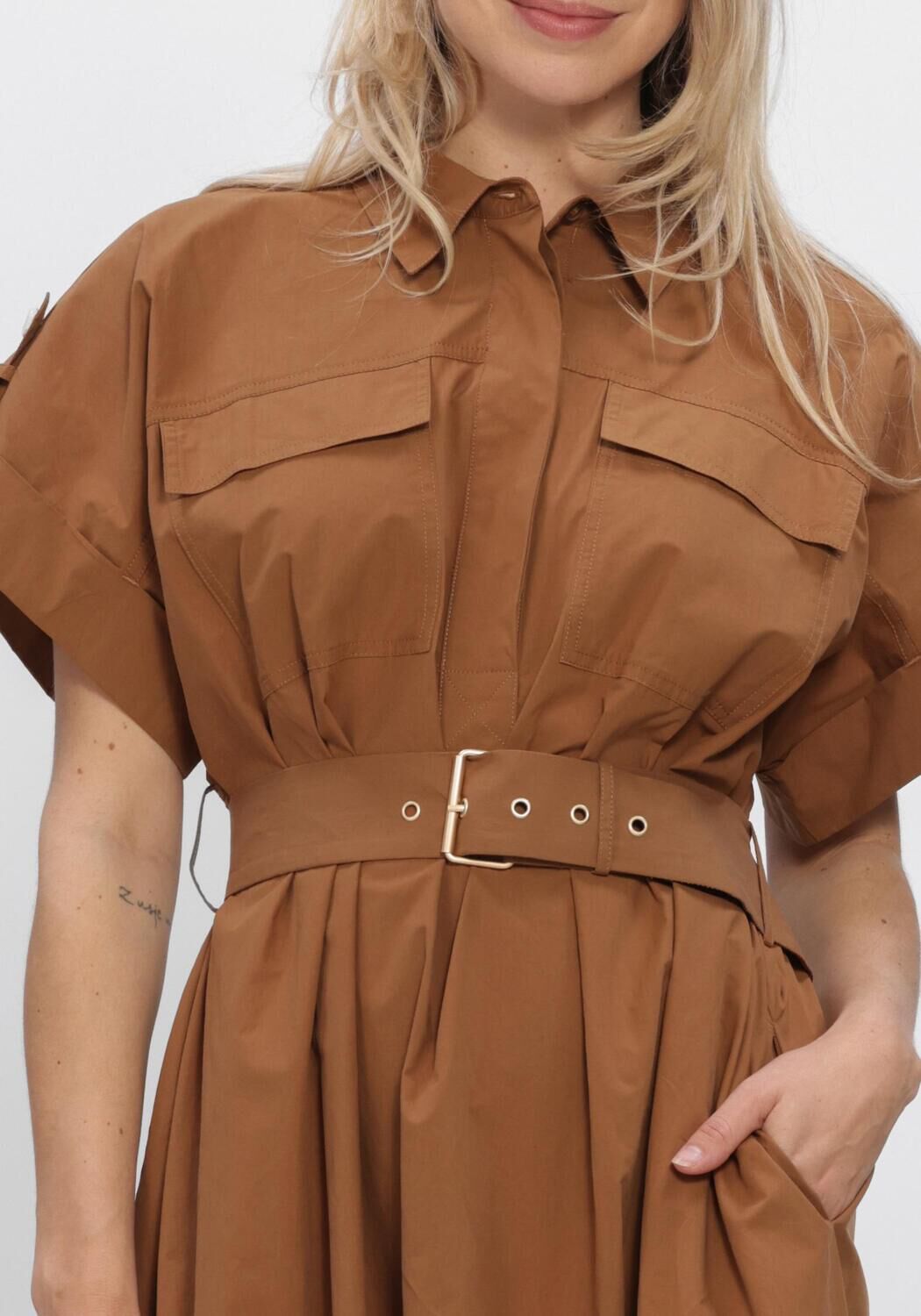 Braune SUNCOO Minikleid CRISTAL - large