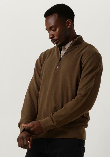 Braune BOSS BLACK Pullover EBRANDO-P - large