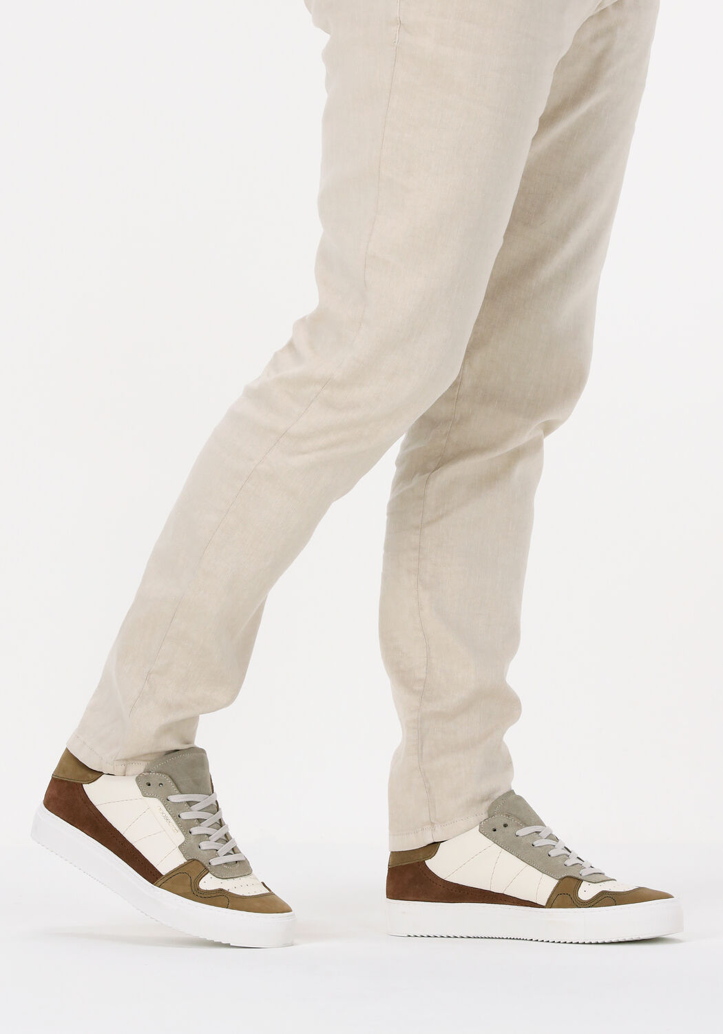 Camelfarbene GOOSECRAFT Sneaker Low CHRISTIAN 544 - large