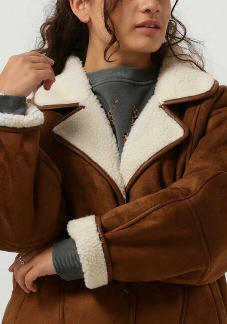 Braune ANOTHER LABEL Jack CLARISSA JACKET - large