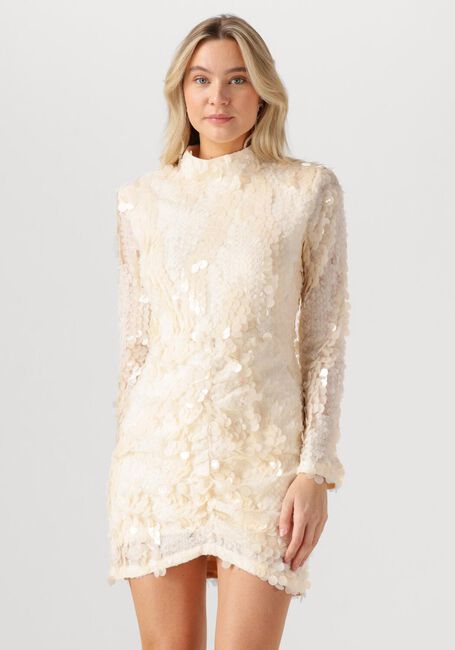 Creme SECOND FEMALE Minikleid GLIMMER DRESS - large