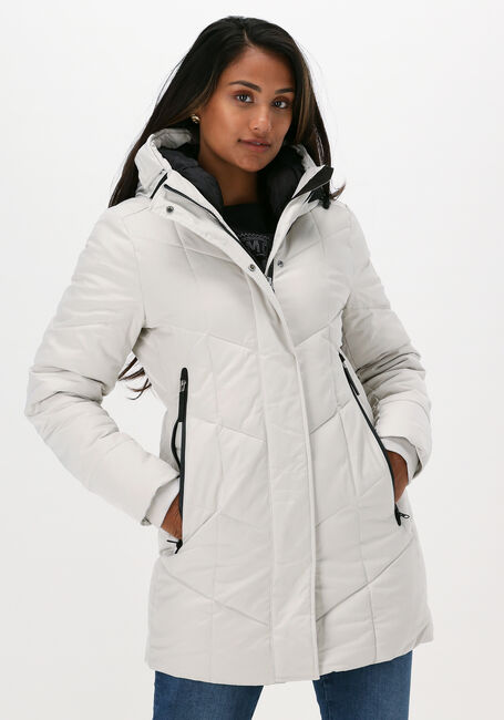 Weiße GIACOMO THE JACKET Wattierte Jack 26 RAINPROOF - large