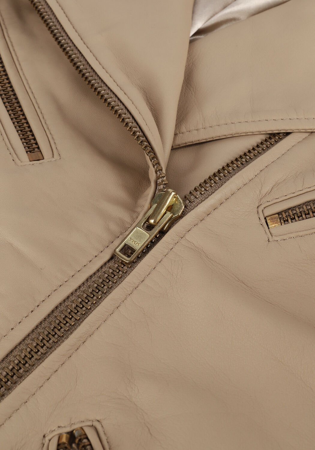 Beige IBANA Lederjack BARIE - large