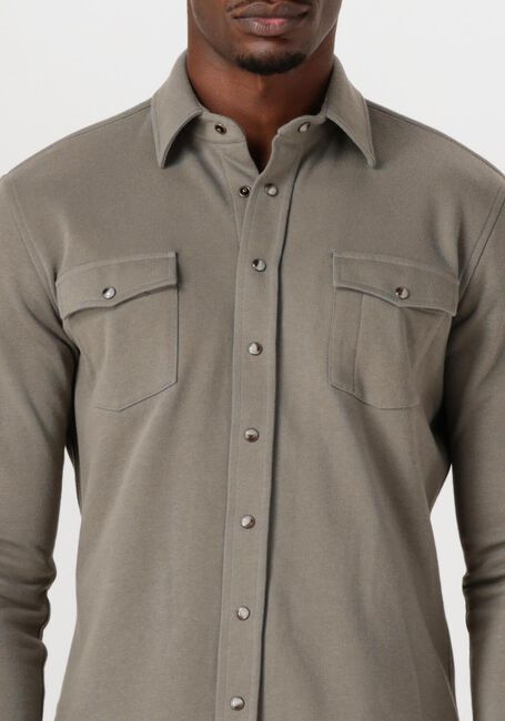 Grüne PROFUOMO Casual-Oberhemd OVERSHIRT WESTER - large