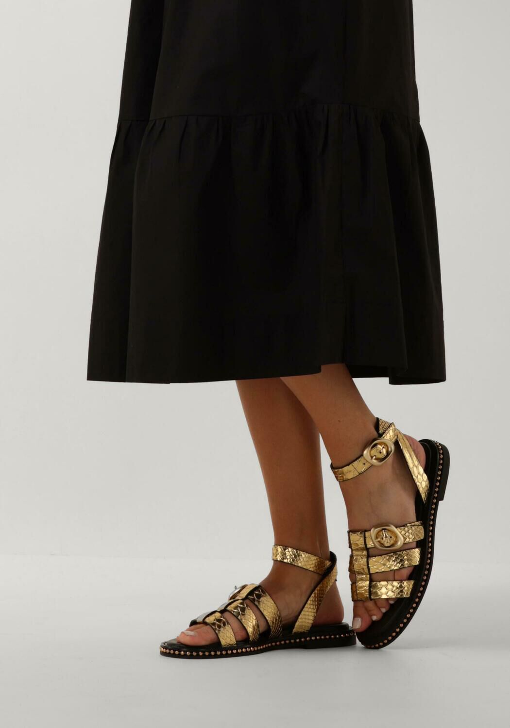 Goldfarbene NOA HARMON Sandalen 9737 - large