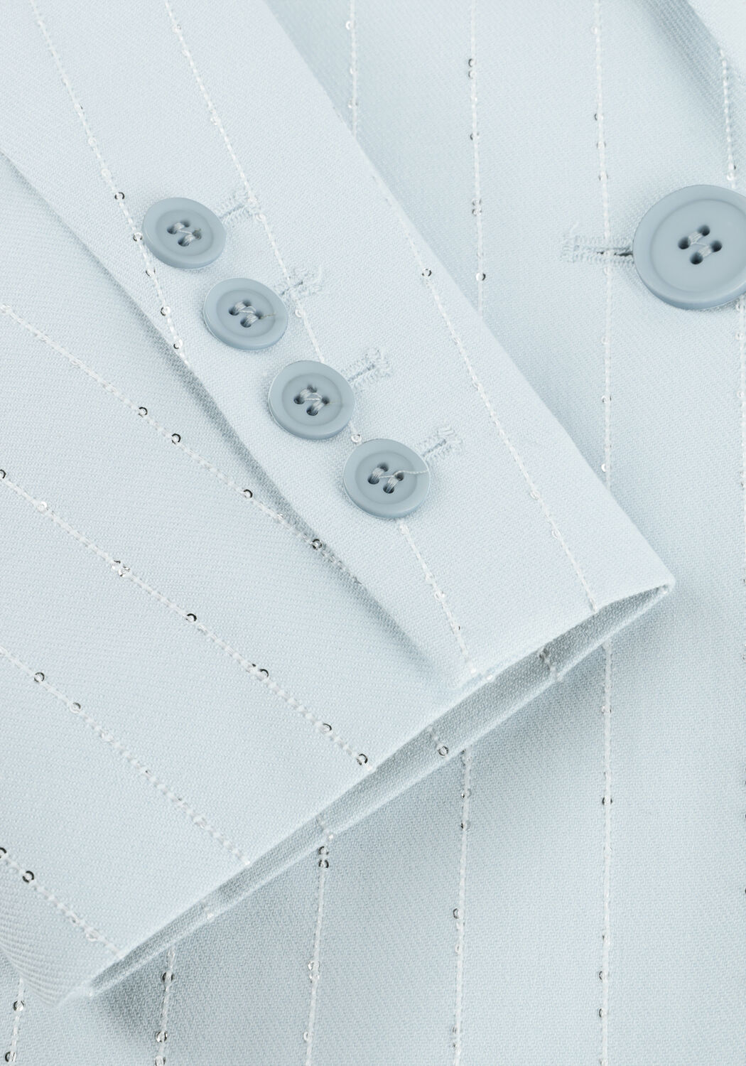 Hellblau AAIKO Blazer KENDAL SEQUINS VIS 532 - large