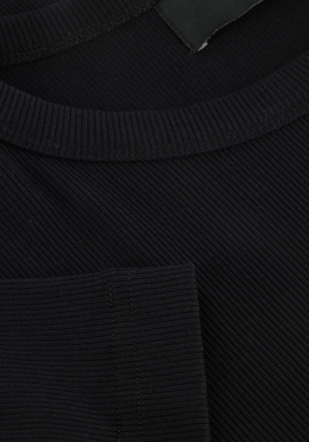 Schwarze WITHBLACK Top WBLLULLU SS TEE - large