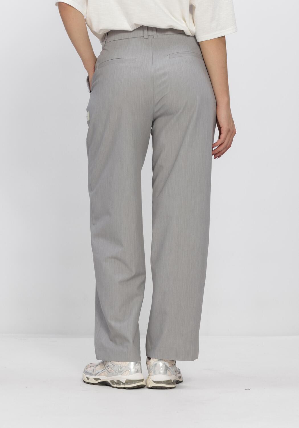 Hellgrau ALIX THE LABEL Hosen LADIES WOVEN CLEAN MIX - large