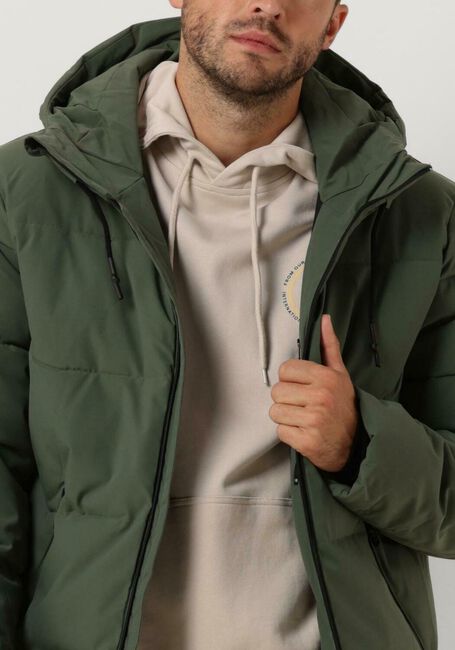 Olive WOODBIRD Wattierte Jack WBJOSEPH TECH JACKET - large
