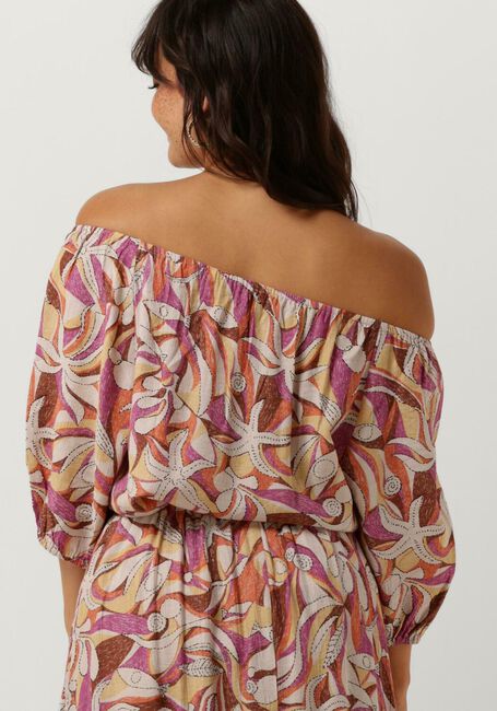 Rote CATWALK JUNKIE Top OFF SHOULDER PUFF SLEEVE TOP - large