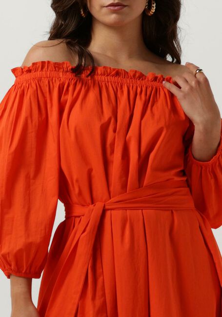 Orangene NOTRE-V Maxikleid NV-DANYA OFF SHOULDER DRESS - large