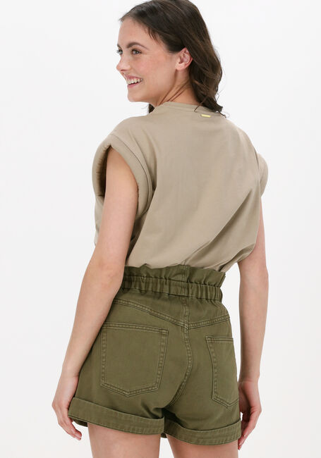 Camelfarbene CIRCLE OF TRUST Top BECKEY TEE - large