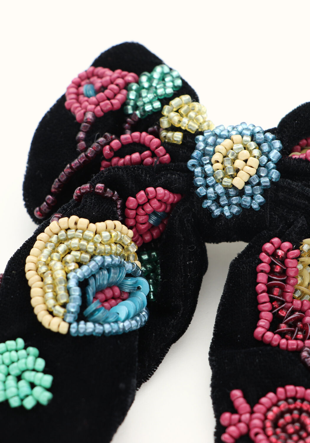 Schwarze BECKSONDERGAARD Haarschmuck FAIRYGARD BOW CLIP - large