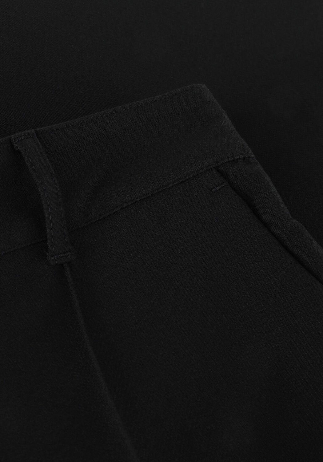 Schwarze JANSEN AMSTERDAM Hosen WQ441 WOVEN HIGH WAISTED SHORT - large