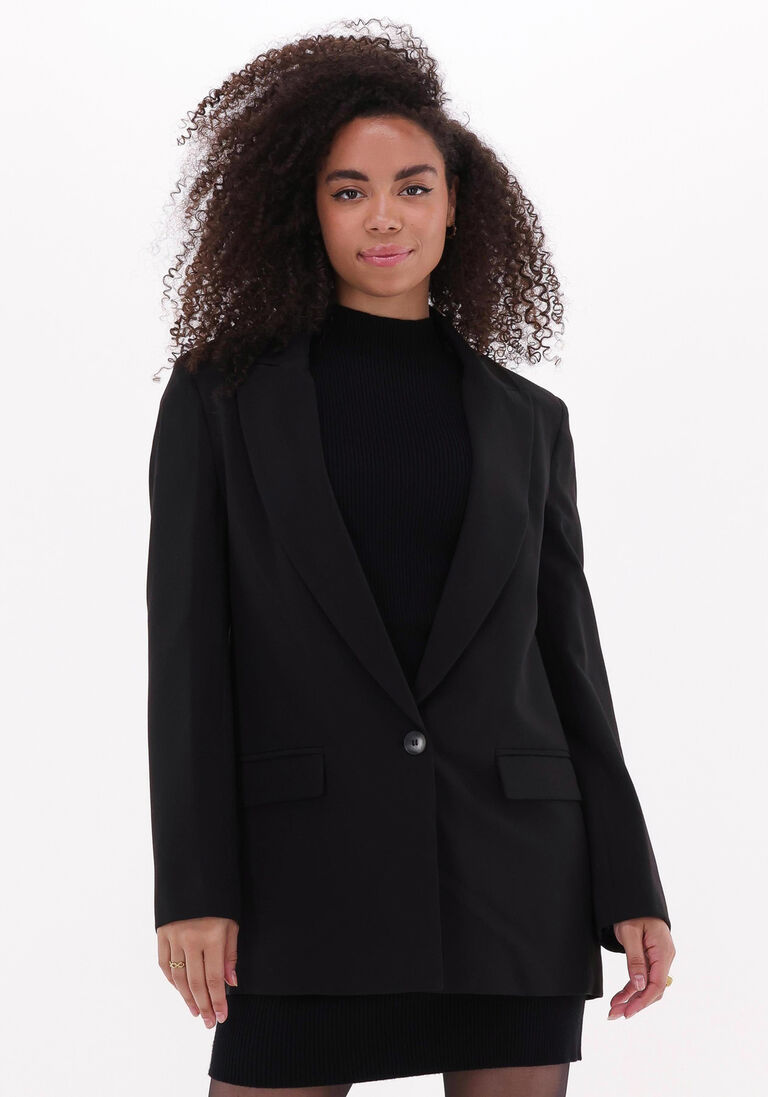 schwarze silvian heach blazer jacket kaluk