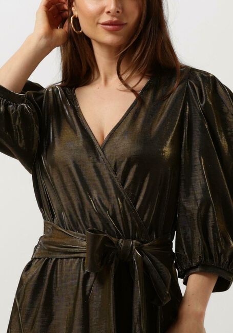 Goldfarbene AAIKO Minikleid GISA PES 189 DRESS - large