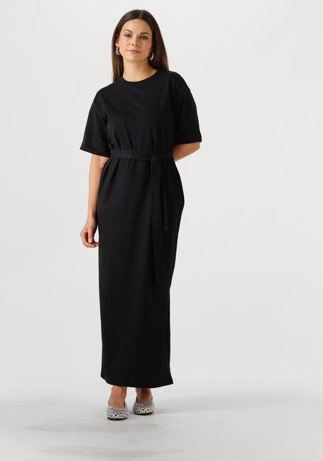 Schwarze SELECTED FEMME Maxikleid SLFESSENTIAL SS POCKET ANKLE DRESS - large
