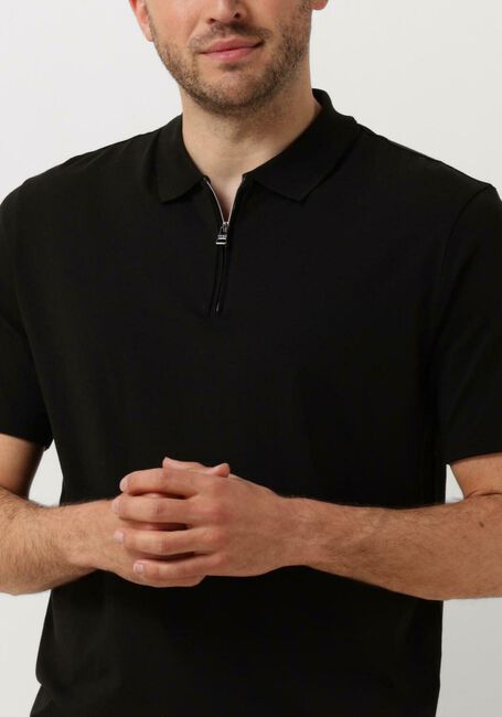 Schwarze HUGO Polo-Shirt DEKOK233 - large
