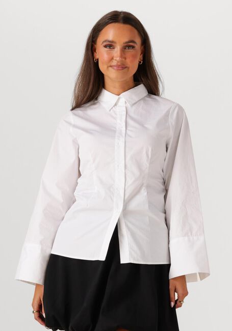 Weiße NEO NOIR Blusen CAROLI POPLIN SHIRT - large