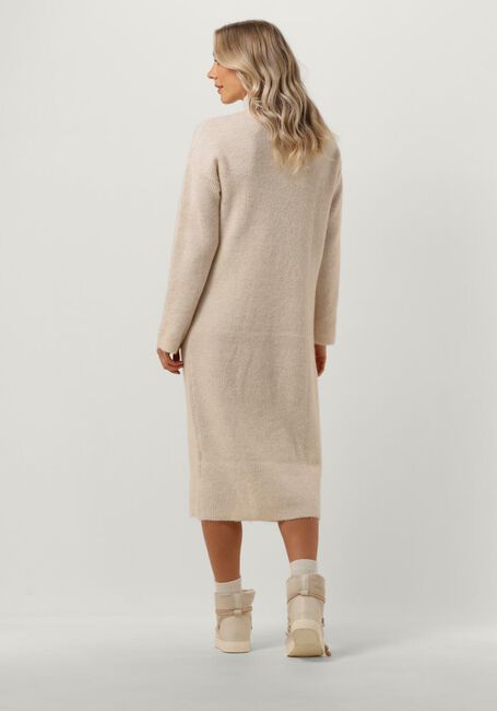 Beige SELECTED FEMME Midikleid SLFMALINE LS KNIT DRESSHIGH NECK - large