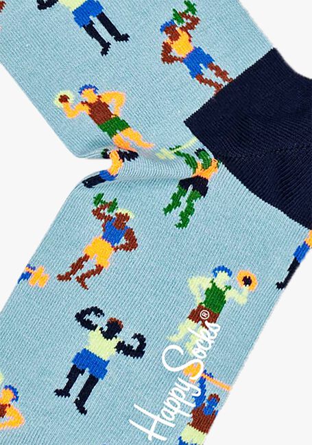 Blaue HAPPY SOCKS Socken WORK IT - large