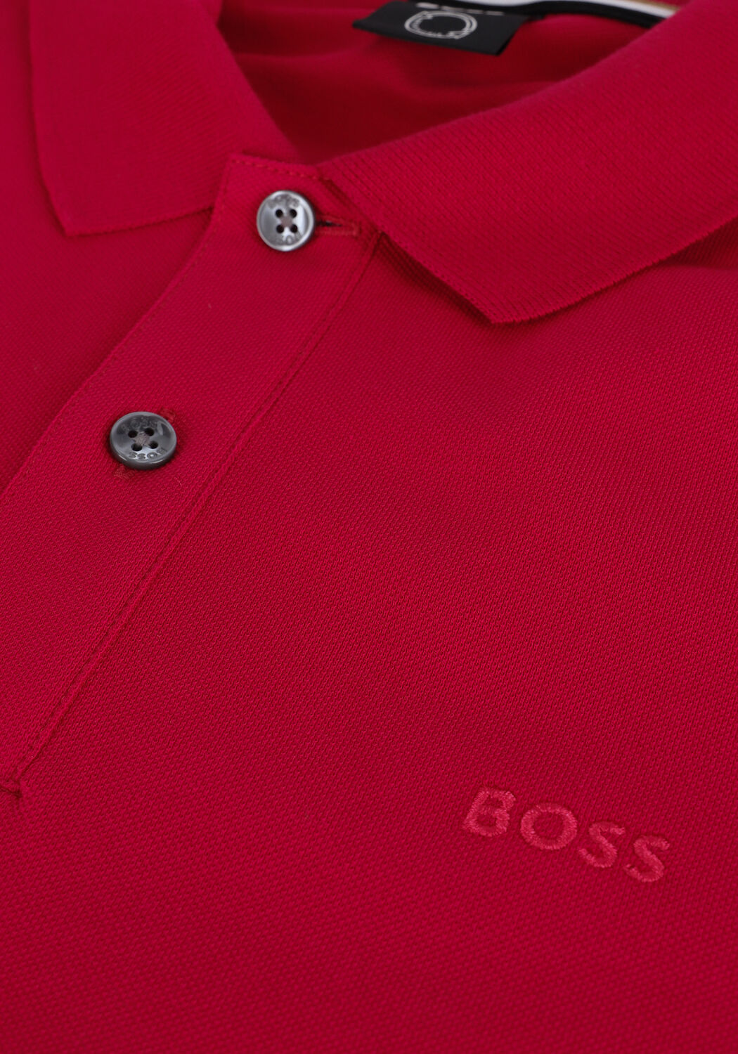 Rote BOSS BLACK Polo-Shirt PALLAS - large